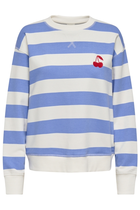 Jacqueline de Yong jdybetina l/s embroidery sweat jrs